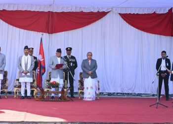 मधेशका नवनियुक्त प्रदेश प्रमुख कर्णले लिए शपथ